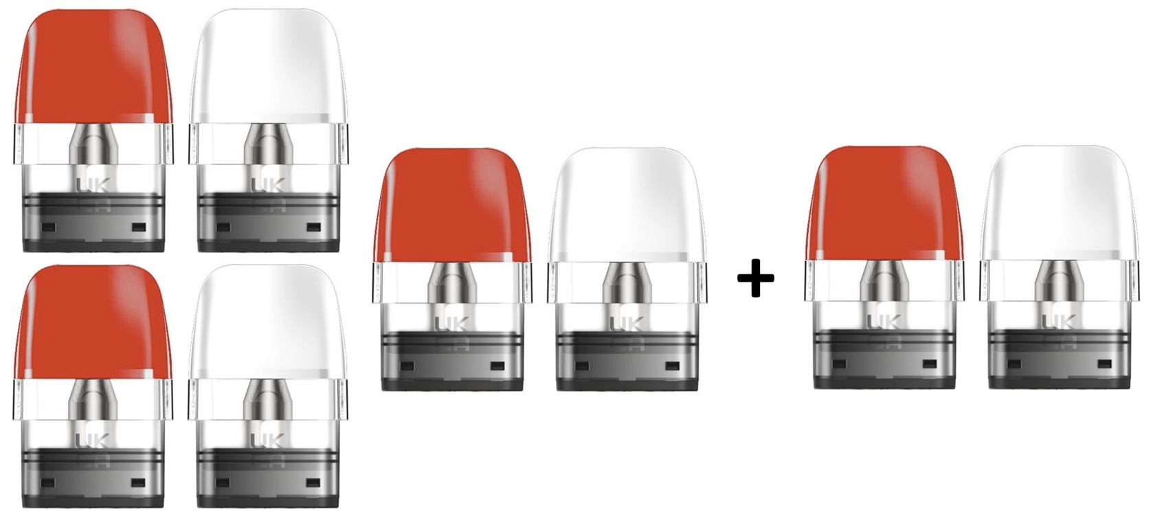 GeekVape Q Pod Series náhradní cartridge 3+1 zdarma